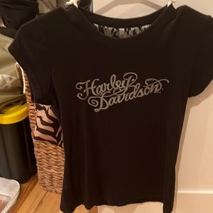 Harley tee with Lace back
